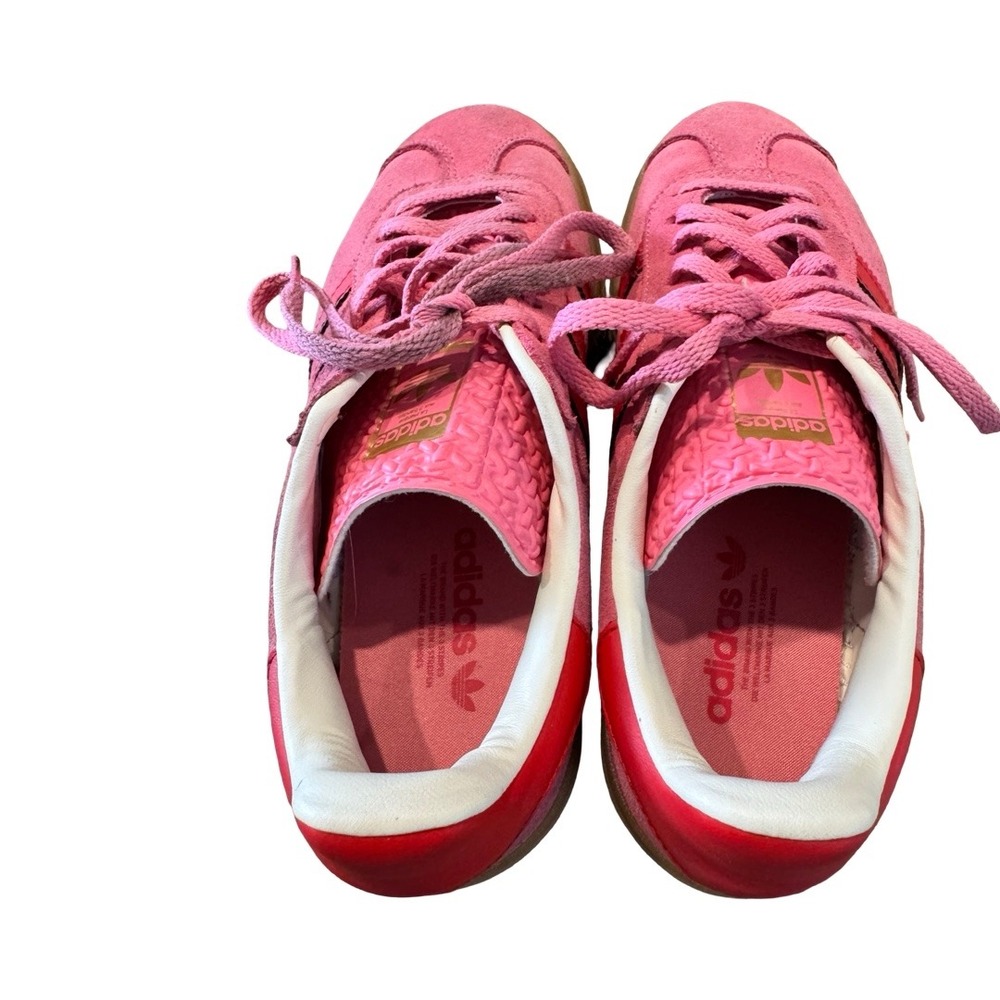 Adidas Gazelle adidas Gazelle Bold Athletic Shoe Big Kid Red Pink 4.5 - Picture 6 of 8